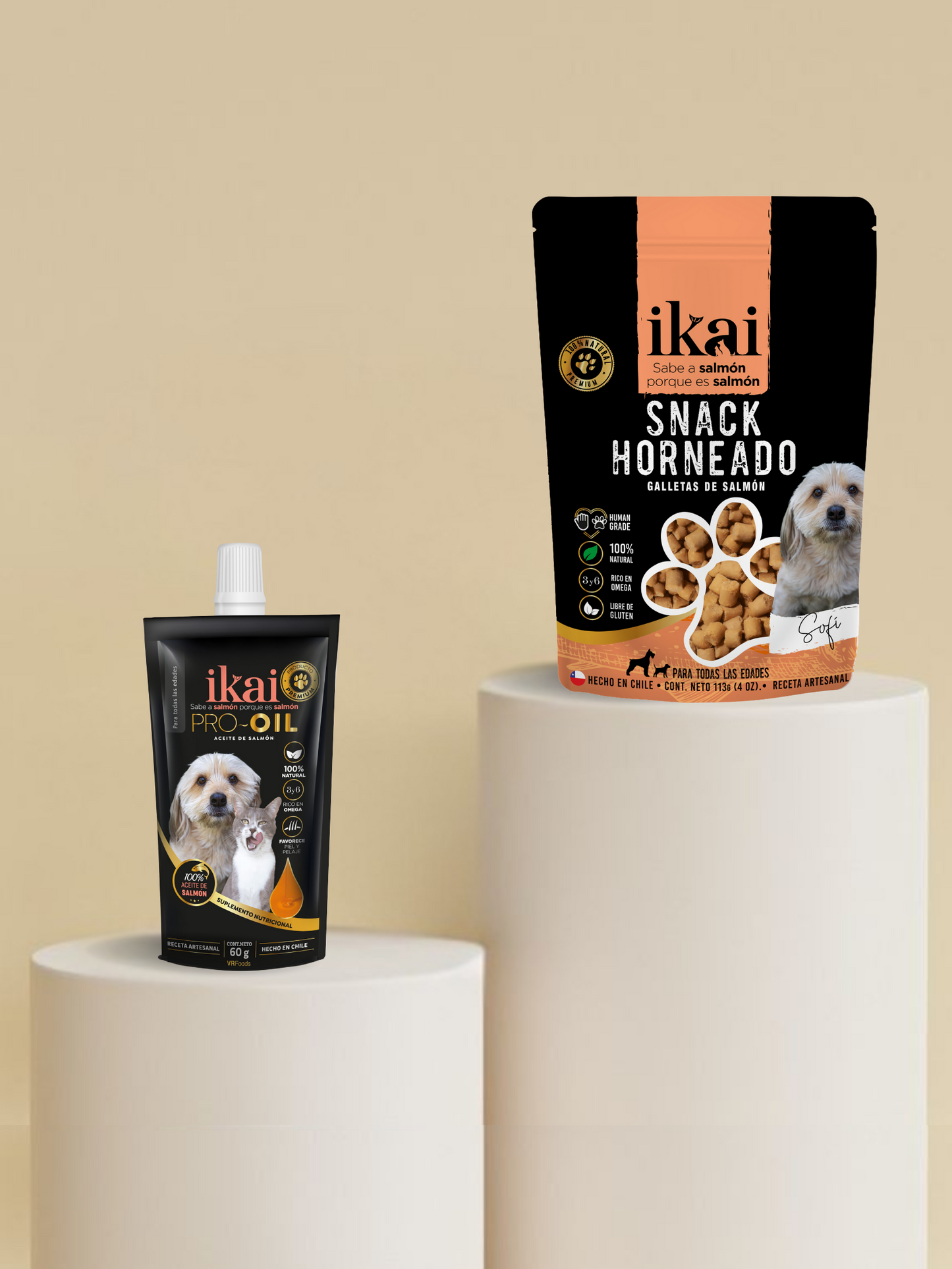 PACK PERRO: 1 SNACK + 1 ACEITE (60 ml)