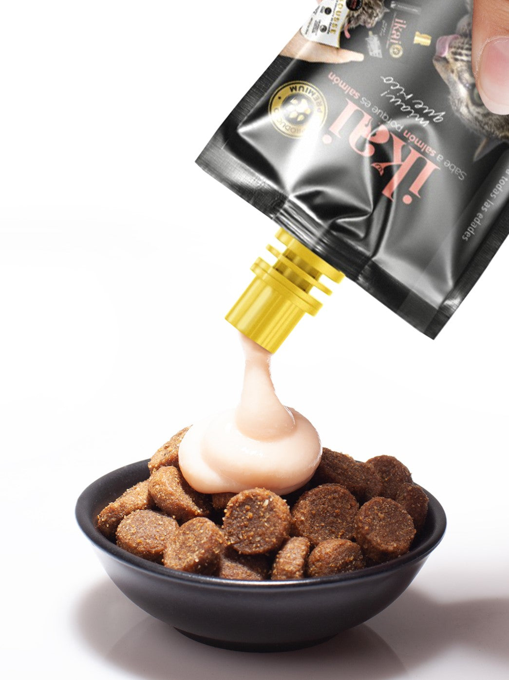 PACK GATO: 1 SNACK + 1 FLAKE + 1 MOUSSE + 1 ACEITE (60 ml)