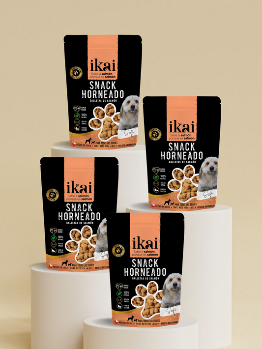 PACK PERRO: 4 SNACKS