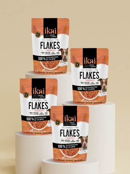 PACK PERRO: 4 FLAKES