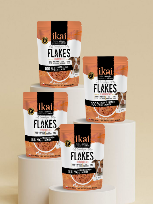 PACK PERRO: 4 FLAKES