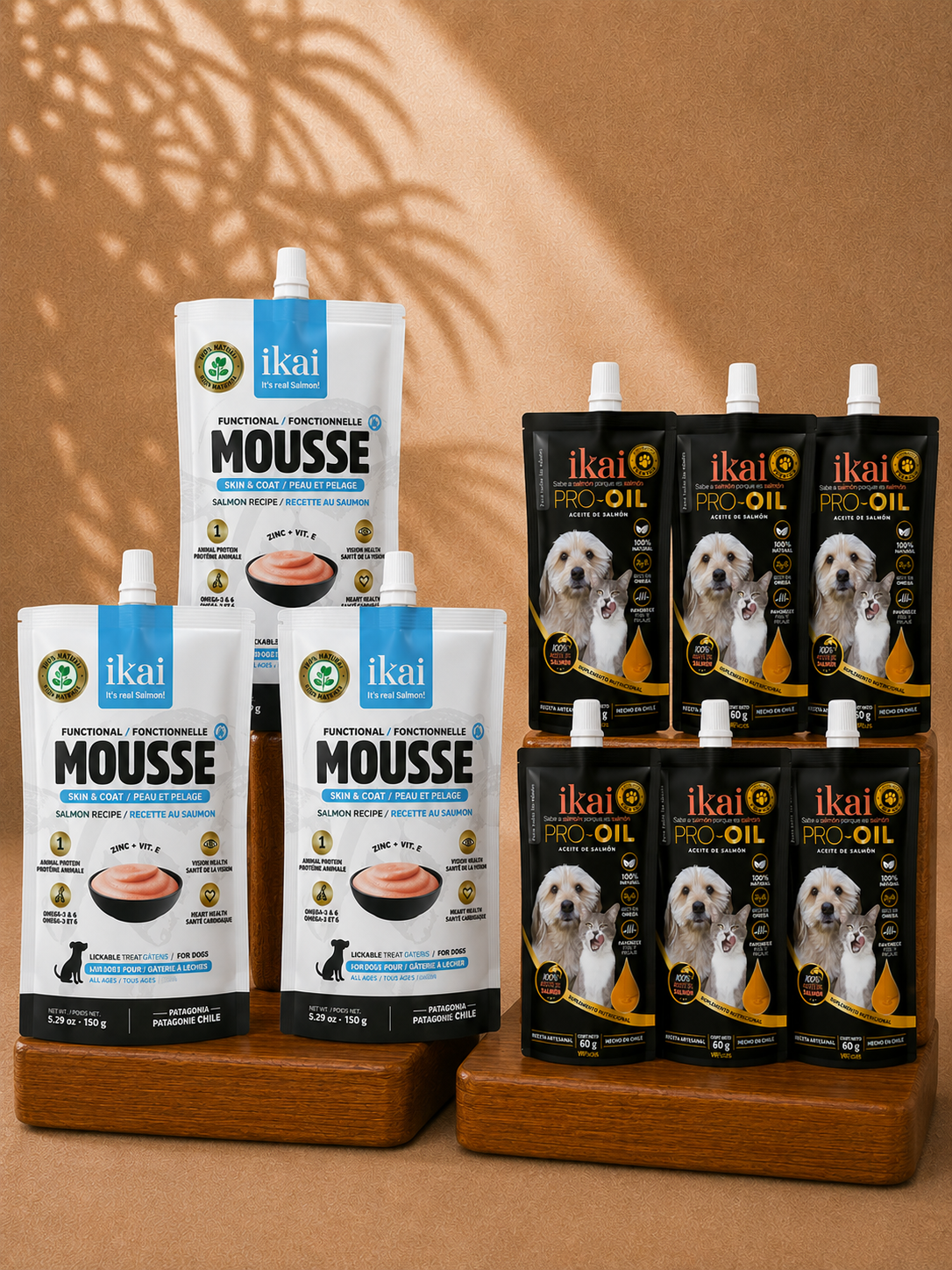 PACK PERRO: 3 MOUSSE + 6 ACEITES