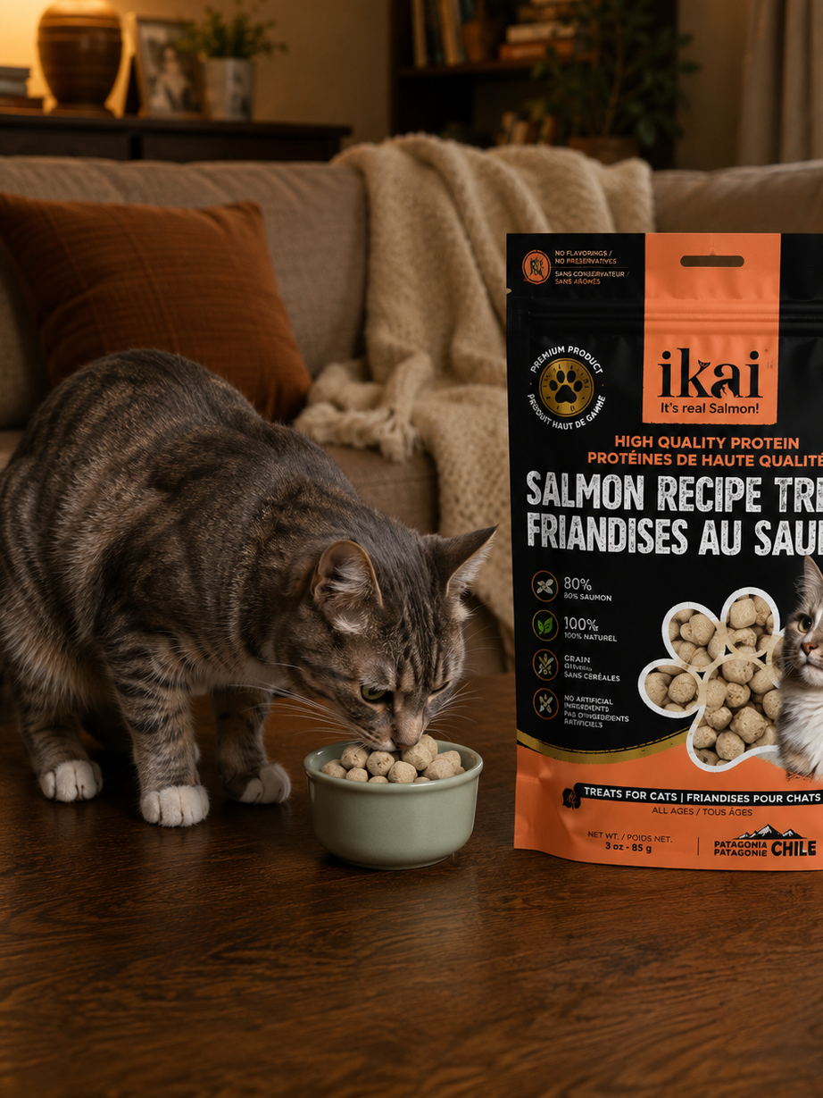 PACK GATO: 2 snacks + 2 flakes