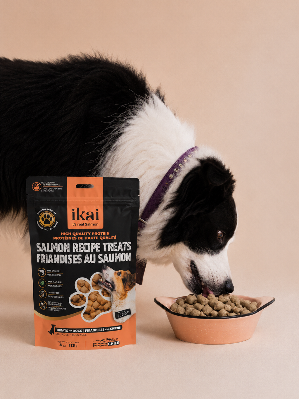 PACK PERRO: 2 snacks + 2 flakes