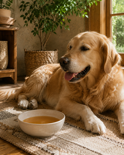 Caldo de Salmón para Perros