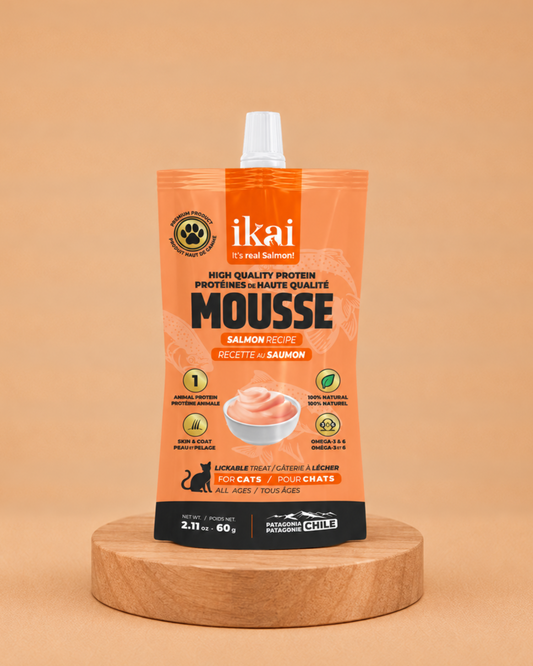 Mousse Salmón para Gatos