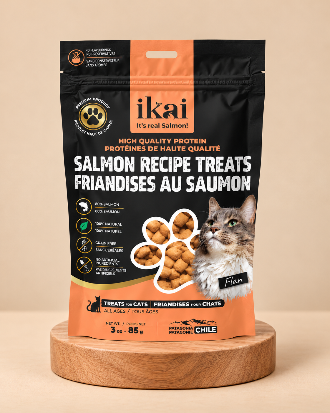 Snack Horneado para Gatos