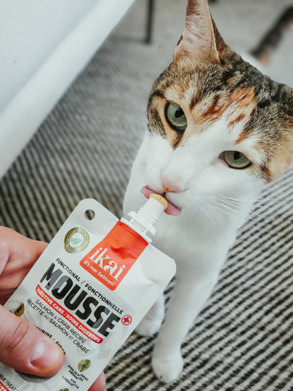 PACK GATO: 3 mousse sabor + 3 mousse funcional