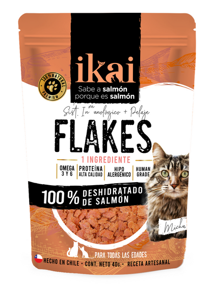 PACK GATO: 1 SNACK + 1 FLAKE + 1 MOUSSE + 1 ACEITE (60 ml)