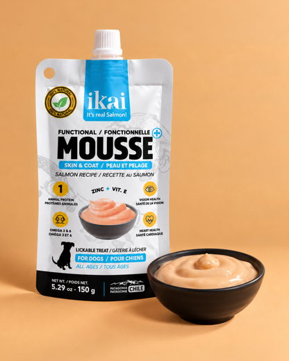 Mousse Piel y Pelaje para Perros