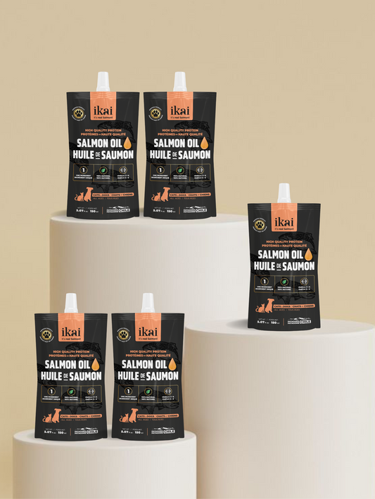 PACK PERRO/GATO: 5 ACEITES (150 ml)