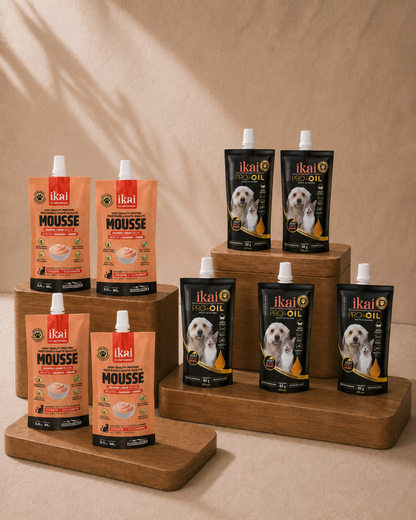 PACK GATO: 3 mousse + 5 aceites