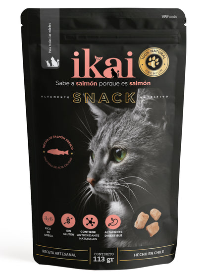PACK GATO: 1 SNACK + 1 FLAKE + 1 MOUSSE + 1 ACEITE (60 ml)