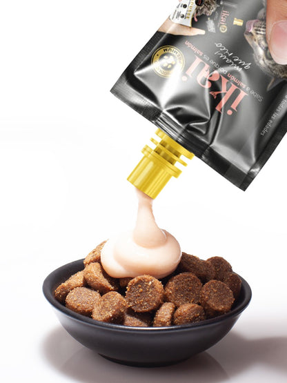 MOUSSE de salmón y camarón para gatos - 60 grs