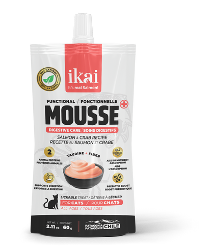 PACK GATO: 3 mousse sabor + 3 mousse funcional