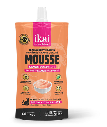 PACK GATO: 3 mousse sabor + 3 mousse funcional
