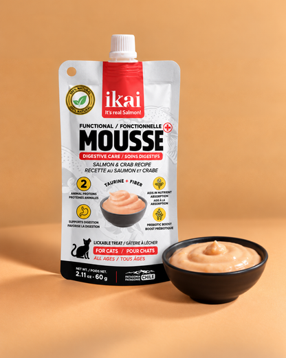 Mousse Cuidado Digestivo para Gatos